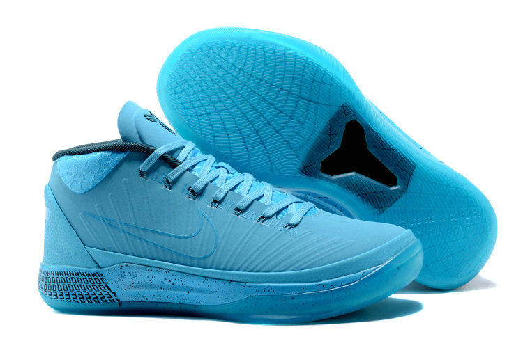 Nike Kobe A.D Mid Blue Basketball Shoes